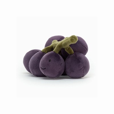 Jellycat Fabulous Fruit Grapes UK | 31608KPNR